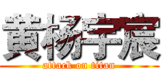 黄杨宇宸 (attack on titan)