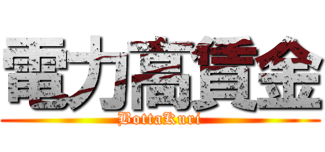 電力高賃金 (BottaKuri)