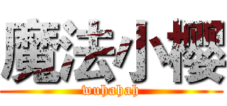 魔法小樱 (wuhahah)