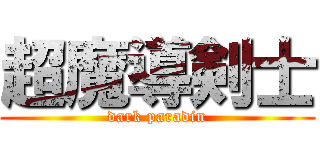 超魔導剣士 (dark paradin)