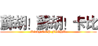 蘇胡！蘇胡！卡比 (Kirby:OOP FIGHT)