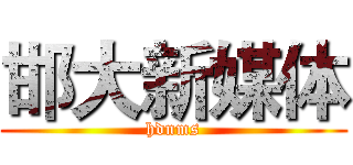 邯大新媒体 (hdnms)