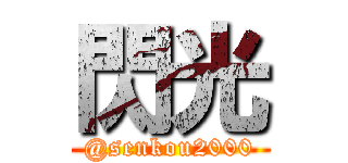 閃光 (@senkou2000)