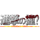 進撃の撞墙 (attack on titan)