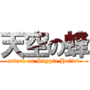 天空の蜂 (attack on Skypia Hoｎｎet)