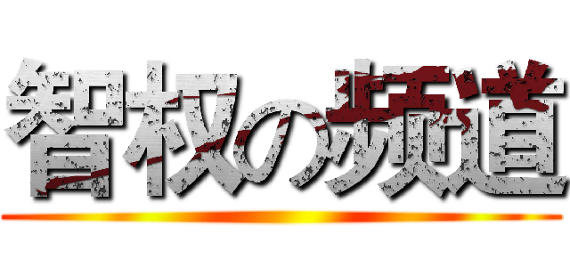 智权の频道 ()