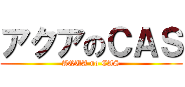 アクアのＣＡＳ (AQUA no CAS)
