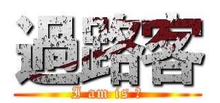過路客 (I am is 莫)