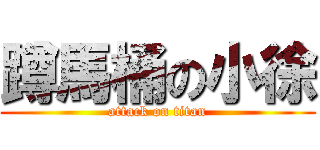 蹲馬桶の小徐 (attack on titan)