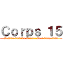 Ｃｏｒｐｓ １５ (BeNTe CuAtRu Science Boot Camp 2023)