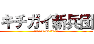 キチガイ新兵団 (attack on titan)