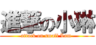 進撃の小琳 (attack on small Lam )