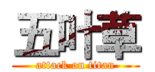 五叶草 (attack on titan)