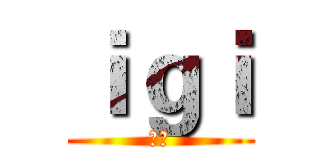 ｉｇｉ (夥伴)