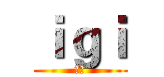 ｉｇｉ (夥伴)