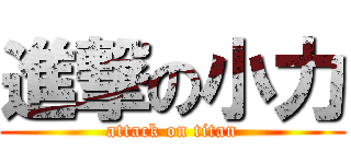 進撃の小力 (attack on titan)