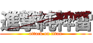 進撃純粹雷 (attack on titan)