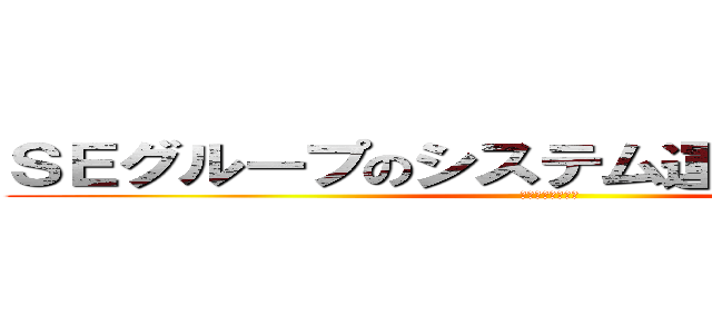 ＳＥグループのシステム運用をリードする (ビッグデータ活用)