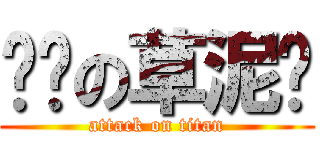 进击の草泥马 (attack on titan)