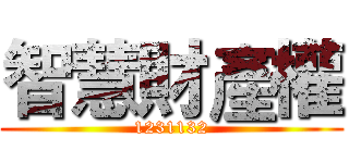 智慧財產權 (1231132)