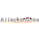 ＡｔｔａｃｋｏｎＳｈｏｅ (Custom Anime Shoes)