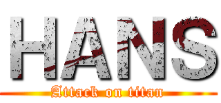 ＨＡＮＳ (Attack on titan)