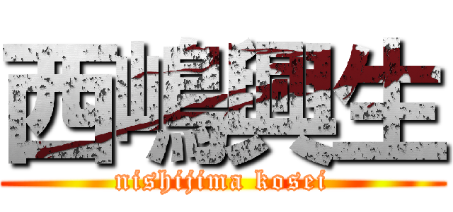 西嶋興生 (nishijima kosei)