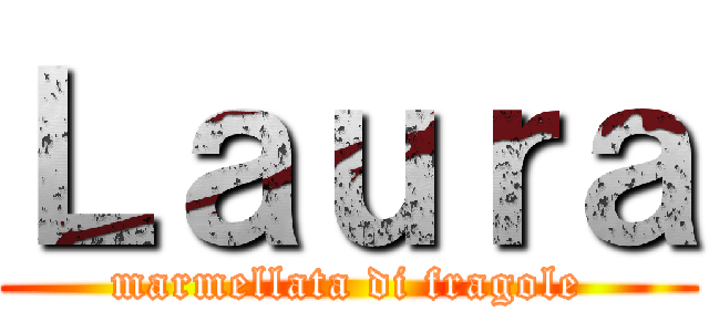 Ｌａｕｒａ (marmellata di fragole)