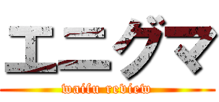 エニグマ (waifu review)