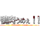 鴨肉うめぇ！！ (Kamoniku umee!!)