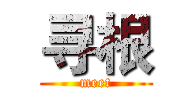 寻根 (meet)