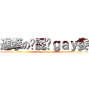 進撃の卡屁兽ｇａｙ委 (oh so gay)