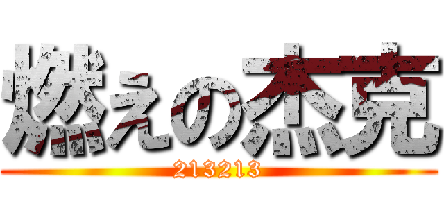 燃えの杰克 (213213)