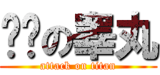 变态の睾丸 (attack on titan)