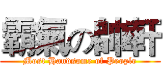 霸氣の帥軒 (Most Handsome of People)