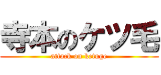 寺本のケツ毛 (attack on ketuge)