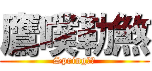 鷹噗勒煞 (Spring天使)