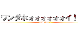ワンダホォォォォォォイ！！！！ (wanderhoooy!)