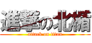 進撃の北楯 (attack on titan)