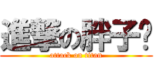 進撃の胖子璇 (attack on titan)