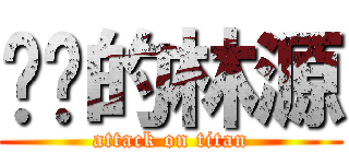 进击的林源 (attack on titan)
