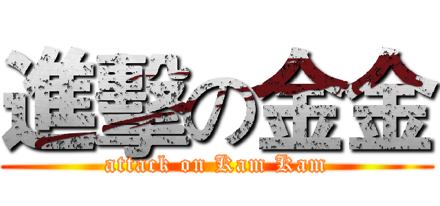 進擊の金金 (attack on Kam Kam)