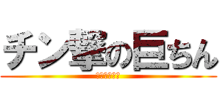 チン撃の巨ちん (感想ですよね)