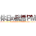 休日の統括ＰＭ (kyujitu no toukatuPM)