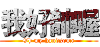 我好帥喔 (Oh my handsome)