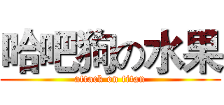 哈吧狗の水果 (attack on titan)
