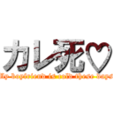 カレ死♡ (My boyfriend is cold these days)