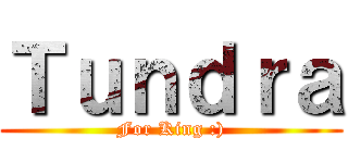 Ｔｕｎｄｒａ (For King :))