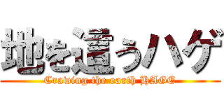 地を這うハゲ (Crawing the earth HAGE)