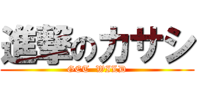 進撃のカサシ (GET  WILD)